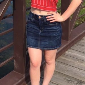 Jean skirt